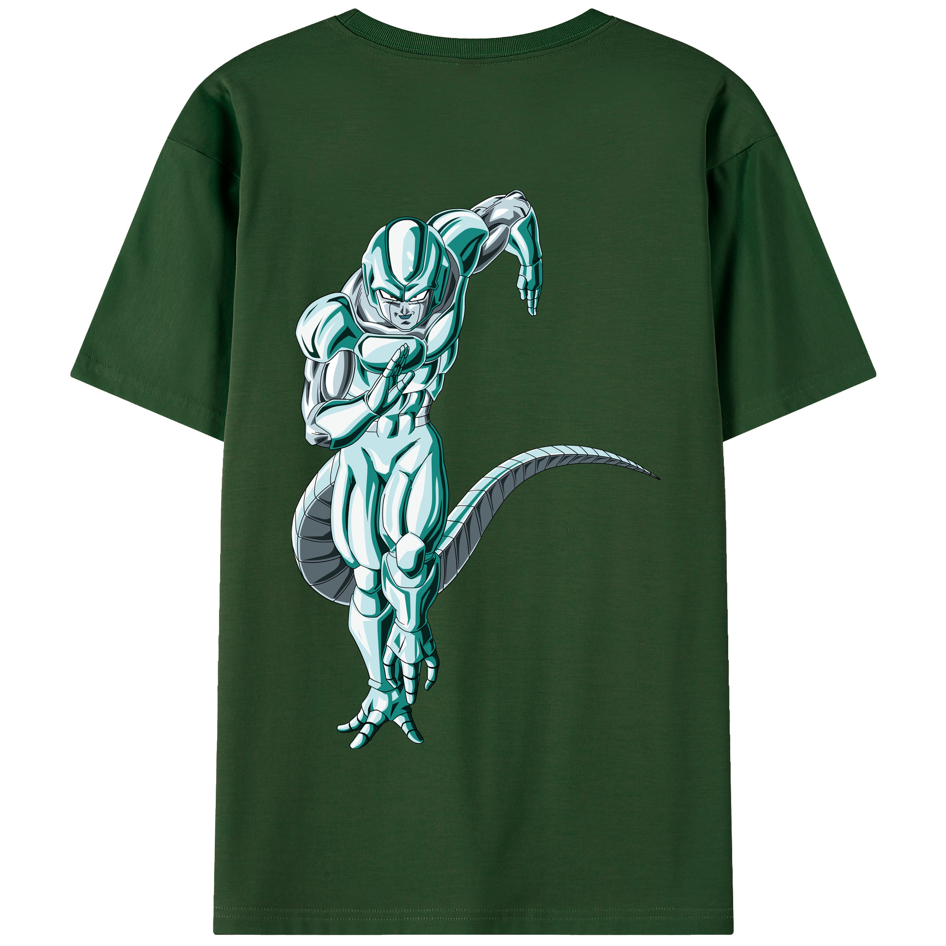（画像用） ドラゴンボール フリーザ DRAGON BALL Frieza 綿100％半袖Tシャツ（背面プリント）
